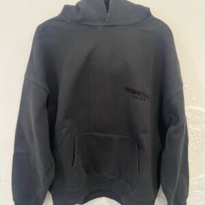 Essentials Black Hoodie